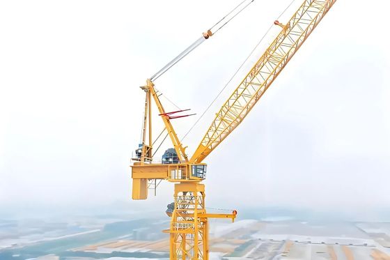 The Second Used 5610 6t China Factory Qtp Series 80 China Cheap Price Static Tower Crane Zoomlion