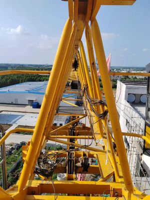 The Used Zoomlion Qtz63 (5013) Height 40m 6t Construction Topkit Tower Crane