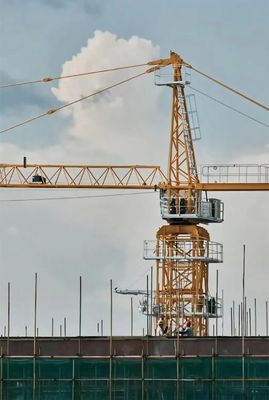 The Used Zoomlion Qtz63 (5013) Height 40m 6t Construction Topkit Tower Crane