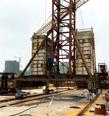 Hot Sell Zoomlion The Second Used Walking Cranes Building Tower Crane Qtz100 4510 6t with CE
