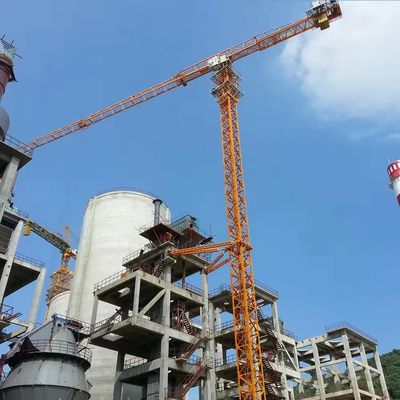 Hot Sale Chinese Manufacturer 8tons The Second Used Zoomlion New Tower Crane for Sale 6015 8t with CE