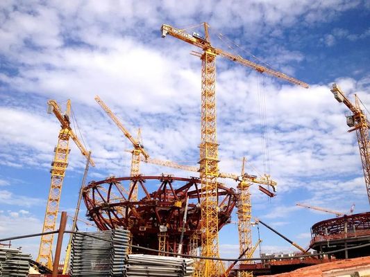 Zoomlion 10 Tons Hammerhead Tower Crane Tc7013-10 Used Cranes for Sale in Dubai