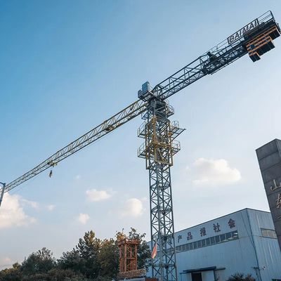 China 4t Qtz40 4808 Hammer-Head Topkit Small Tower Crane Price with Spare Parts