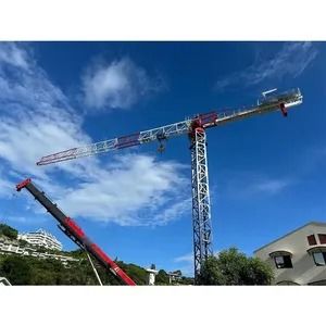 Zoomlion 75m 16 Ton Topless Tower Crane with 2.5 Ton Jib Tip