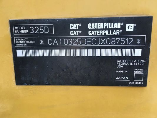 Used 80% Brand New Cat MIDI Excavator 325D in Perfect Working Condition with Amazing Price, Secondhand Caterpillar 20ton Track Digger 320d, 320dl for Sale.
