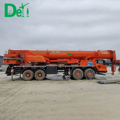 Used 100 Ton Hydraulic Truck Crane Reliable Quality and Cheap Price Qy100K6c with Technical Support