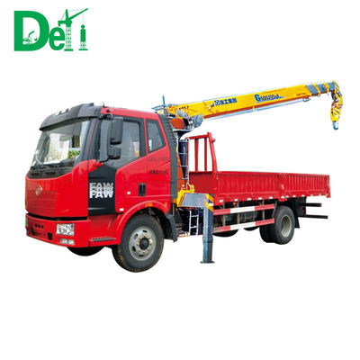 Telescoping Arm HOWO Straight Knuckle Truck Mounted Boom Crane for Sale