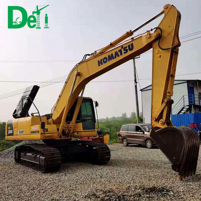 Used PC200 Crawler Excavator Second Hand 20ton Digger for Sale Backhoe Ready