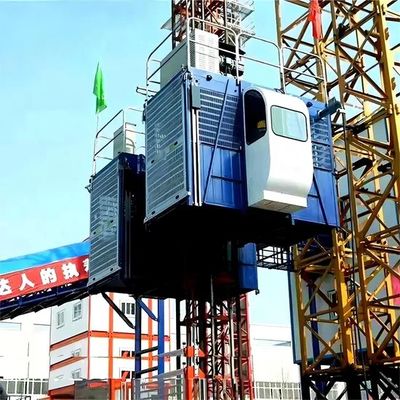 Hot Sell The Second Used Equipment Hoisting Elevator Sc200/200 2 Ton Construction Elevator Price