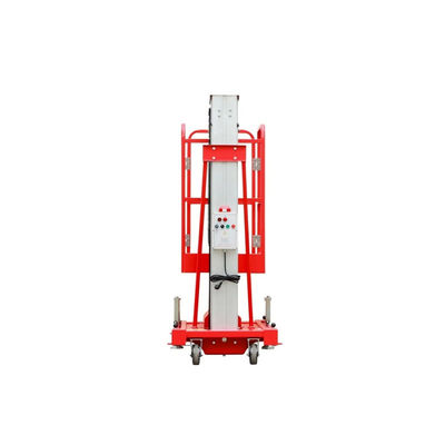 Aluminum Mast Lift Platform Single Column Aerial Work Lift Platform