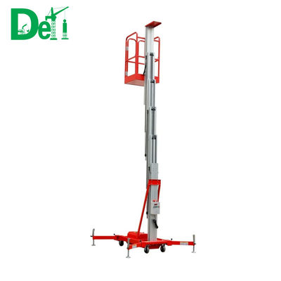 Aluminum Mast Lift Platform Single Column Aerial Work Lift Platform