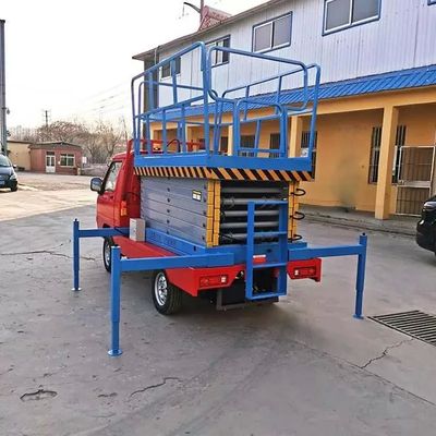 Anti Explosion 6m/8m/9m/11m Mobile Electric Scissor Lift Car Aerial Work Platform