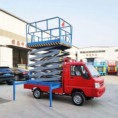 Anti Explosion 6m/8m/9m/11m Mobile Electric Scissor Lift Car Aerial Work Platform