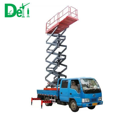 Anti Explosion 6m/8m/9m/11m Mobile Electric Scissor Lift Car Aerial Work Platform