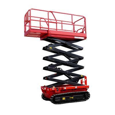 12m Crawler Self Propelled Automatic Scissor Lift Aerial Work Platform