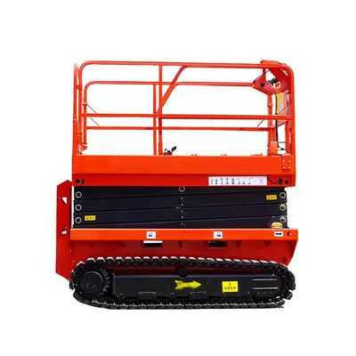 12m Crawler Self Propelled Automatic Scissor Lift Aerial Work Platform