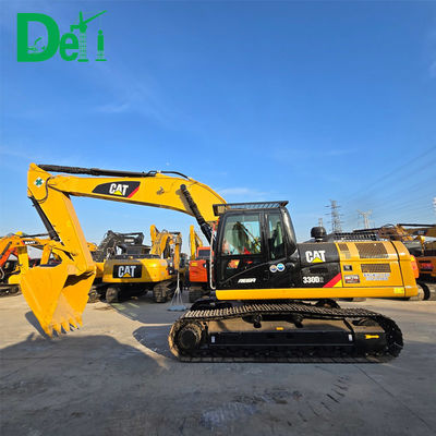 Used Excavator for Sale at Low Price, Cat330gc, Second-Hand 30-Ton Heavy Excavator Price, Excellent Condition