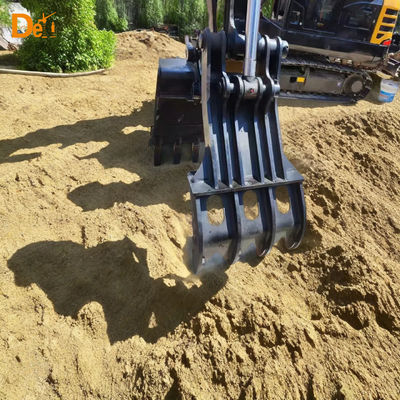 High Strength Alloy Steel Excavator Spare Parts Hydraulic Thumb Bucket