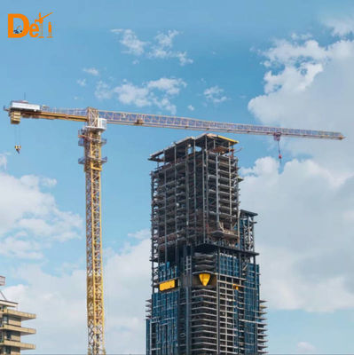 2021 Year Used Flat Head Tower Crane 6013 XCMG Old Tower Crane Yellow Colour