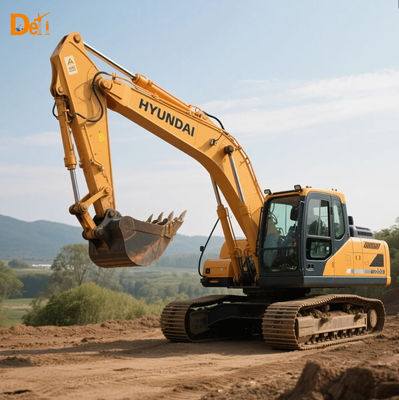 Hyundai 210lc-9S Second Hand Excavator Machine Old Digger Earth Moving Equipment