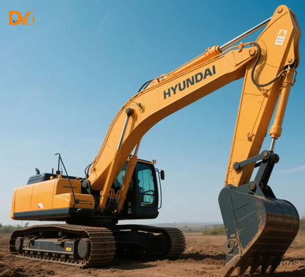 11ton Second Hand Hyundai Excavator , Hyundai 110 Crawler Excavators Used 74 kW