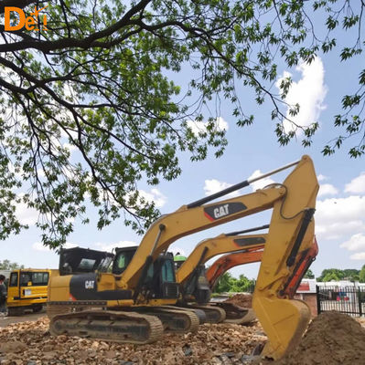 Old Caterpillar 326 Excavator Second Hand Hydraulic Crawler Digger For Farming