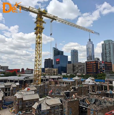 Used XCMG 6515-10 Tower Crane Flat Top 10 Ton Crane For Building Construction