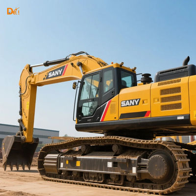 Sany 215c Used Excavator Digger Hydraulic Second Hand Excavator Machine 118 kW