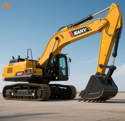 Second Hand Sany Excavator SY215 Medium Sized Hydraulic Crawler Digger Water Cooled