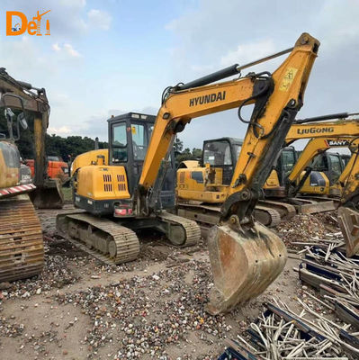 2nd Hand Hyundai 60Vs Mini Excavators 6 Ton Used Construction Equipment