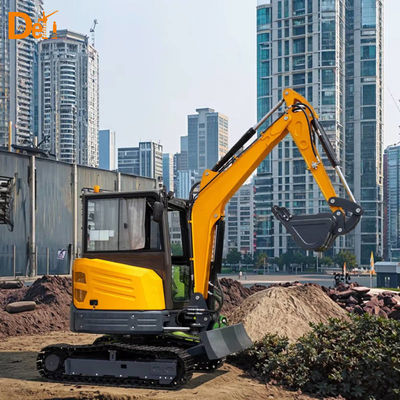 Customized 3.5 Ton Mini Crawler Excavator Farm Home Use Multifunction Small Digger