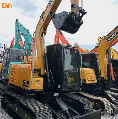 Second Hand SANY 75 Hydraulic Excavator Used Digger For All Terrain