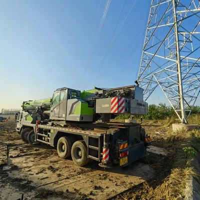 Used China Top Brand Zoomlion 55 Ton Hydraulic Mobile Truck Crane in Stock Durable Heavy Duty Construction Machinery
