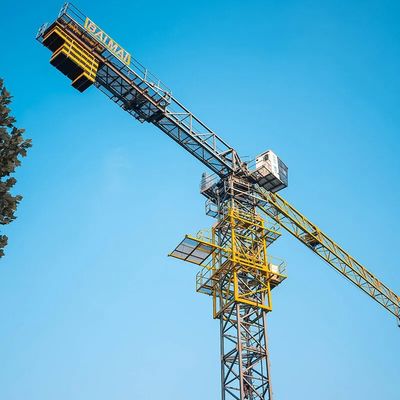 China 4t Qtz40 4808 Hammer-Head Topkit Small Tower Crane Price with Spare Parts