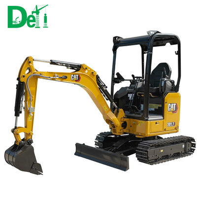Factory Price Cat Used Mini Crawler Excavator 301.7 to Family Farm Use