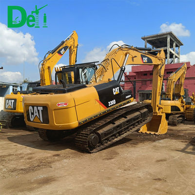 90% New  330d Crawler Excavator Machine for Sale Used Refurbish Cat 330 Digger Japan Hydraulic Excavator
