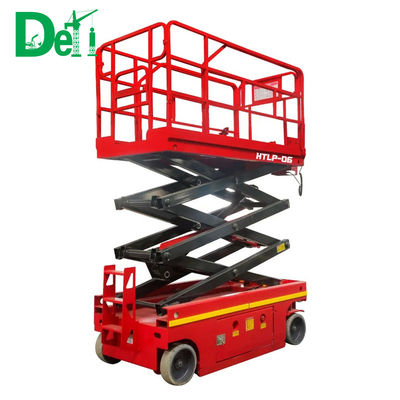 Chinese Factory Lifting Equipment Electric Self Propelled Hydraulic Aerial Work Platform Scissor Lift Table Platform
