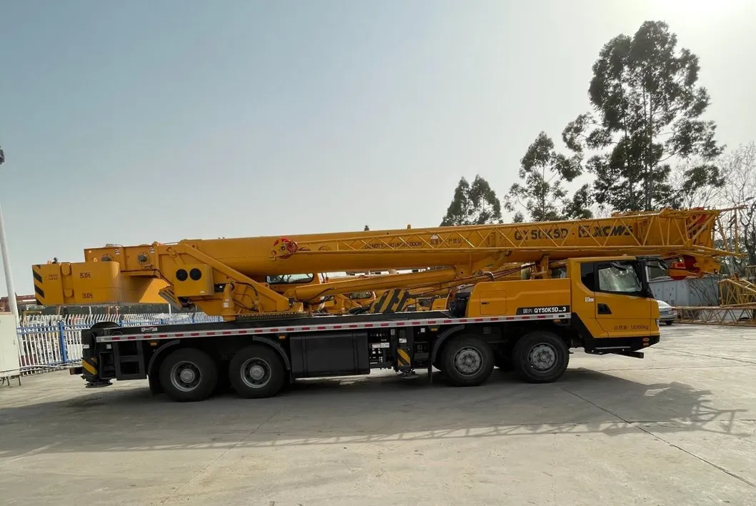 China Top Brand 50 Tons 45m 251kw Truck Crane Qy50K5d Used Cranes Mobile Cranes Cheap Price with Technical Support 1