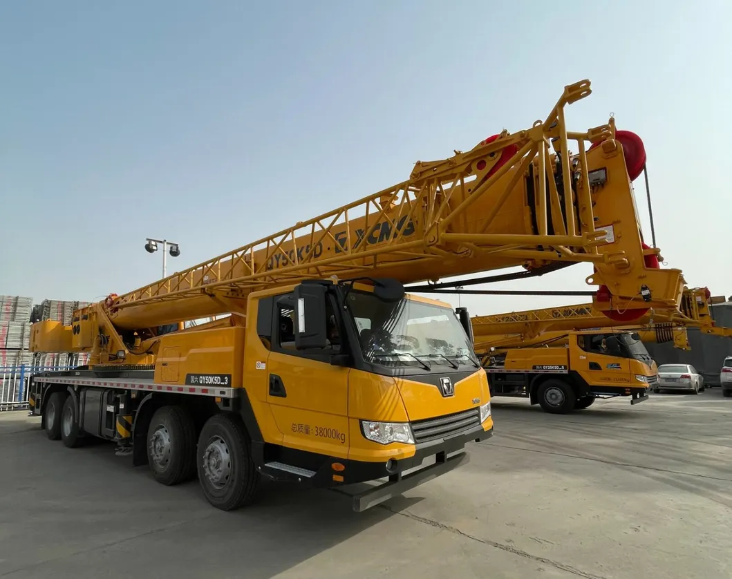 China Top Brand 50 Tons 45m 251kw Truck Crane Qy50K5d Used Cranes Mobile Cranes Cheap Price with Technical Support 0