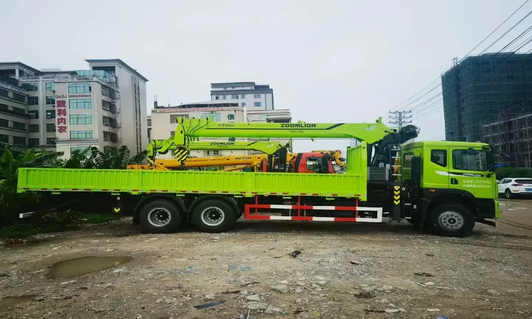 Telescoping Arm HOWO Straight Knuckle Truck Mounted Boom Crane for Sale 6