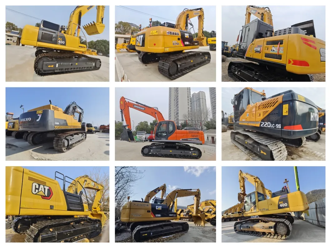Used PC200 Crawler Excavator Second Hand 20ton Digger for Sale Backhoe Ready 10