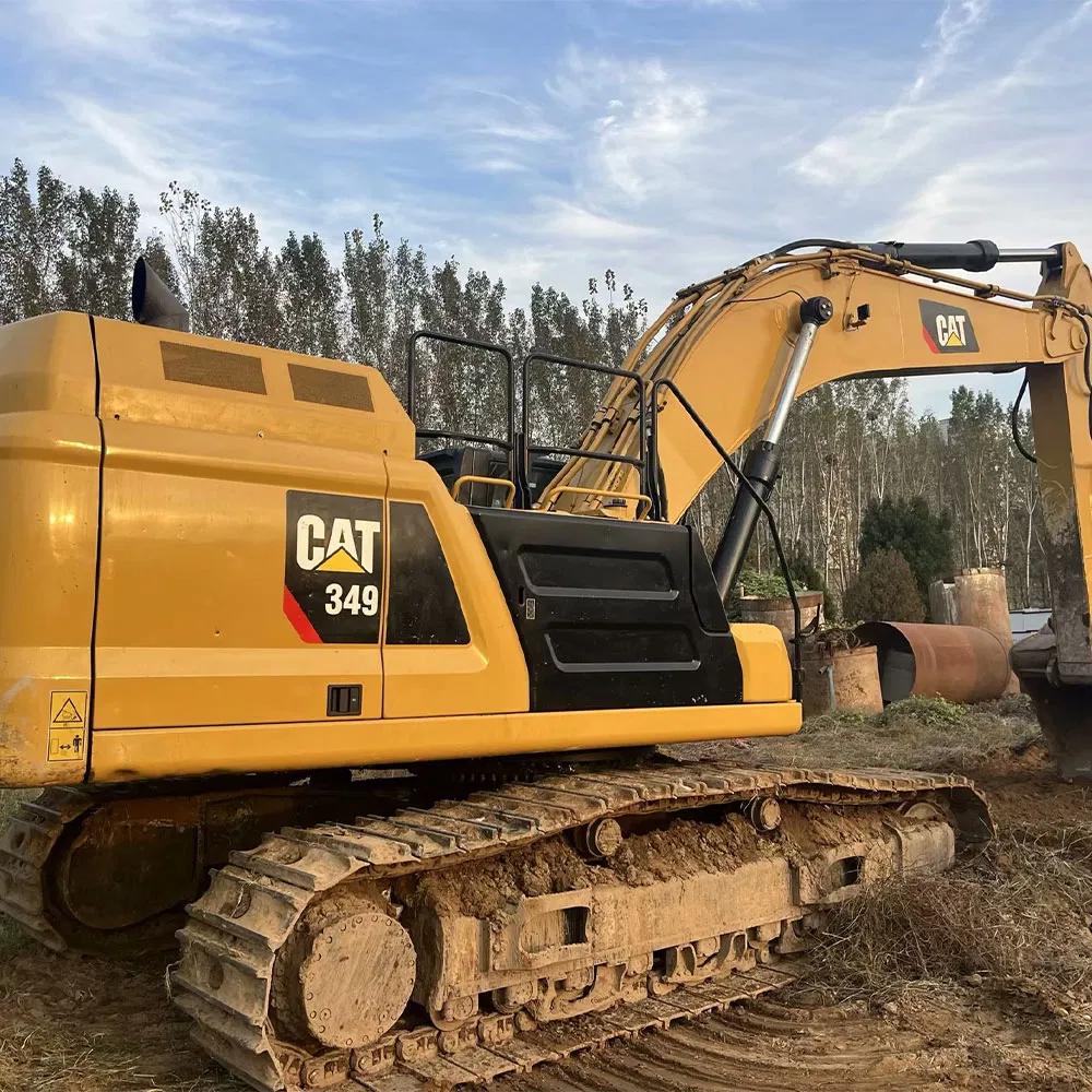 Original Used Cat 349 349d 349gc 349e Cat349d Cat349 Cat349gc Excavator Caterpillar Crawler Low Price for Sale 6