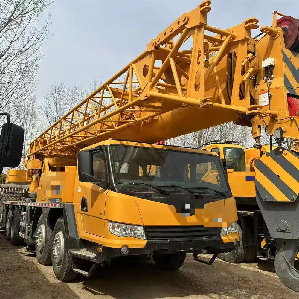 95% New Used Original 50ton Crane Truck Xct50 2021 Year Second Hand Used China Truck Cranes 0
