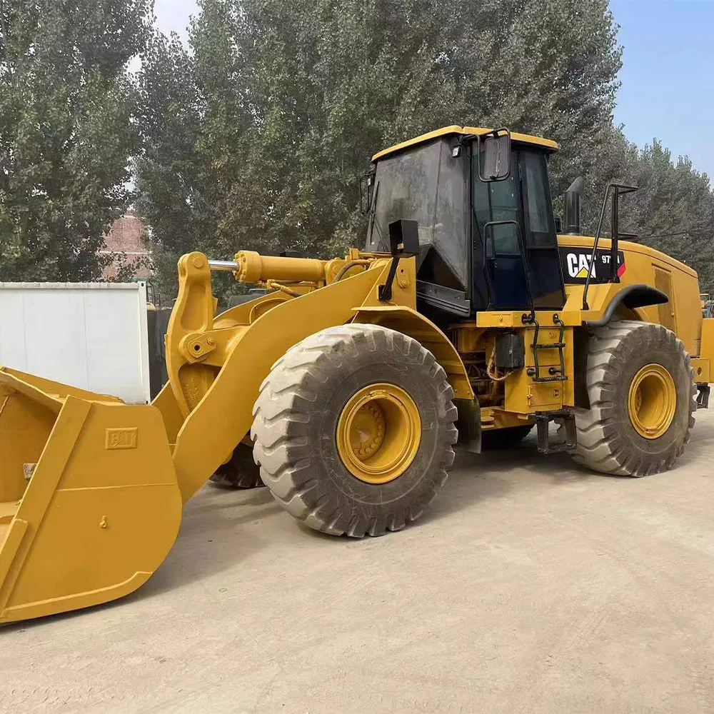 90% New Used Original Caterpillar Cat 972h Large 4X4 Wheel Loader Secondhand Cat 966 950 972 980 Front Wheel Loaders for Sale 0
