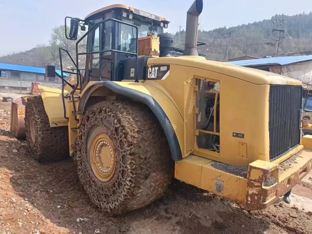 Good Quality Used Caterpillar 980h Wheel Loaders Cat980h 980 Models Made Japan Loader Hot Sale 0