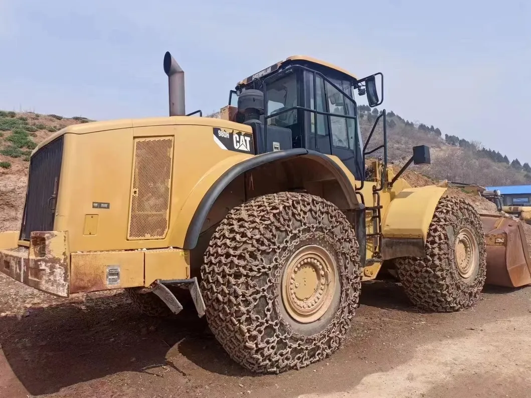 Good Quality Used Caterpillar 980h Wheel Loaders Cat980h 980 Models Made Japan Loader Hot Sale 1