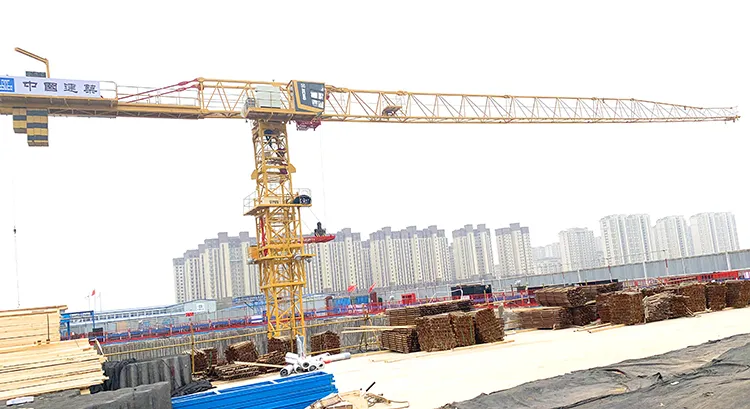 XCMG Used 6t 8ton 10 Ton 18t 20 Tons Topless Hammerhead Luffing Building Construction Lifting Tower Crane for Sale 3