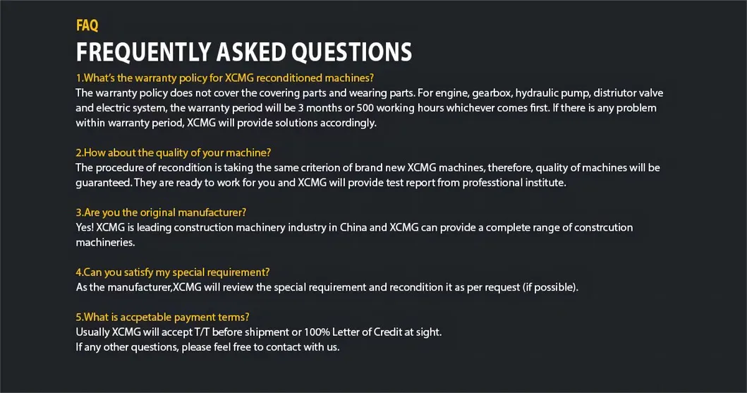 XCMG Used Xga5610-6s 6 Ton Tower Crane Price for Sale 5