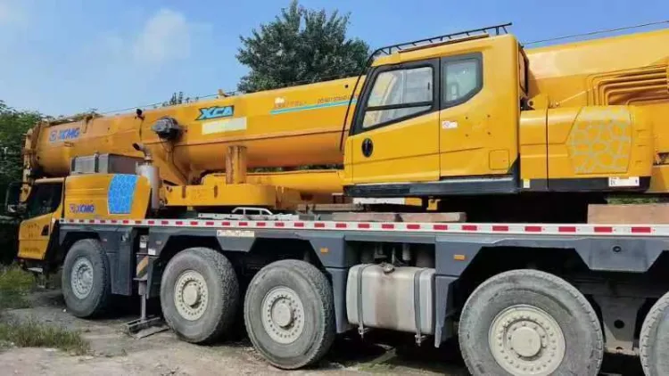 XCMG Official Mobile Crane Machine Xca130L7 Truck with Crane Used Price 2