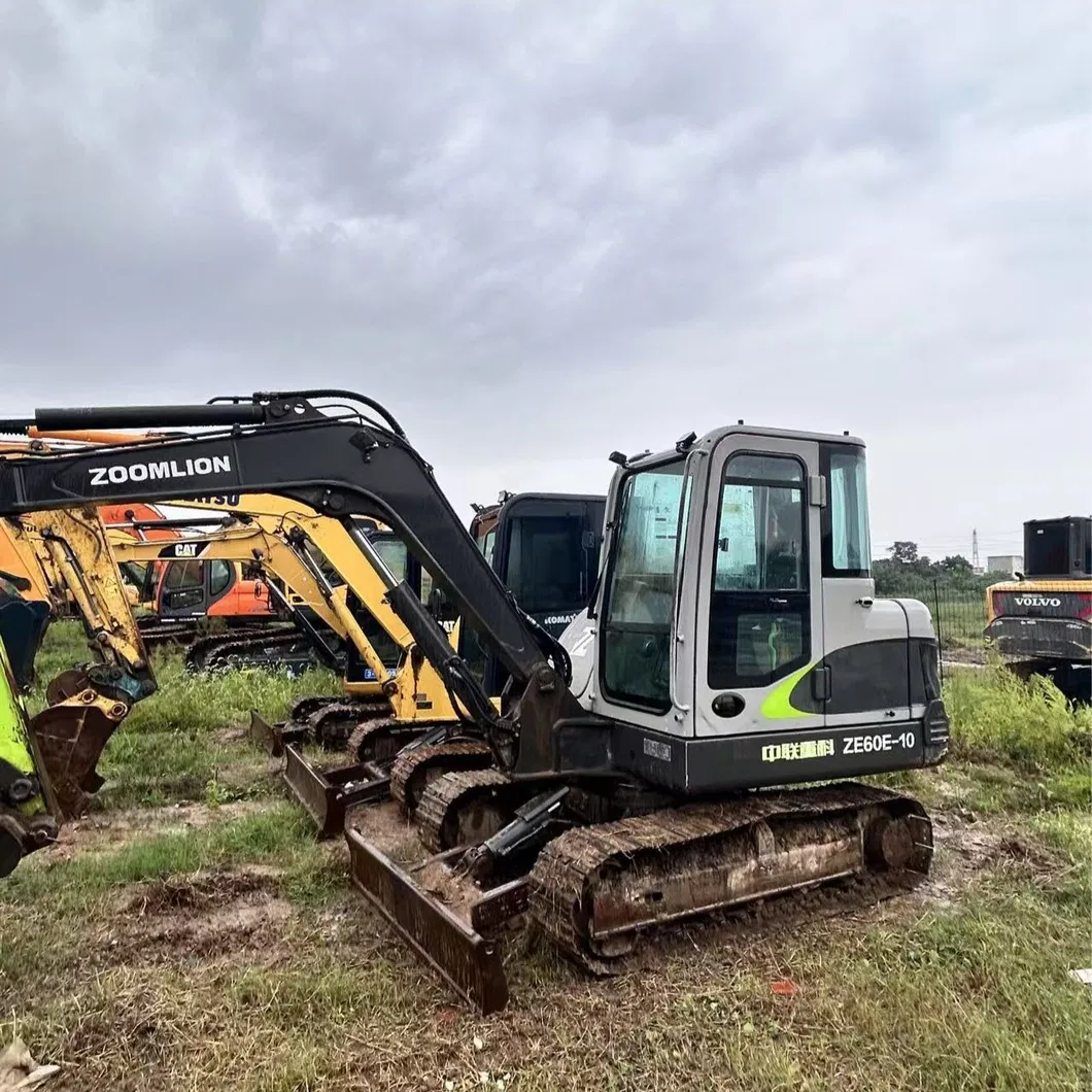 Cheap Price Chinese Mini Zoomlion Ze60 Excavator Small Ze60 Digger Crawler Excavator 1